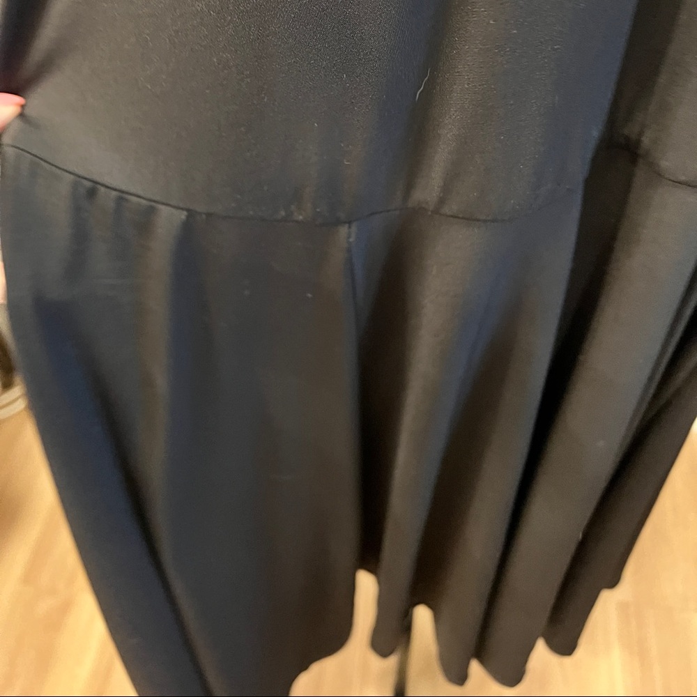 TORRID Little black skater tie back dress 3X. NWT - Picture 3 of 7
